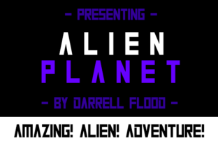 Alien Planet Font Review for Futuristic Branding