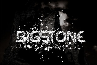 Bigstone: A Shattered Display Font for Bold Editorial Design