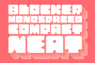 Blocker: A Modern Typeface for Bold Editorial Design