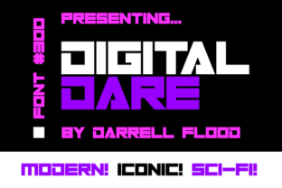Boost Campaign Impact with Digital Dare Display Fonts