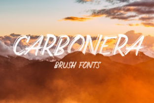 Carbonera: A Gritty Display Font for Authentic Branding