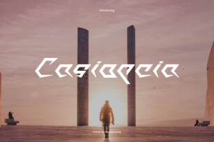 Casiopeia Font: Modern Type for Crafters and Sellers