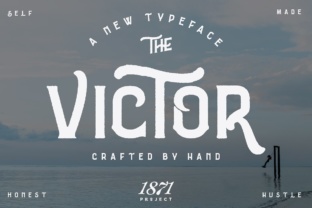 Designing Vintage Brand Identity with The Victor Typeface
