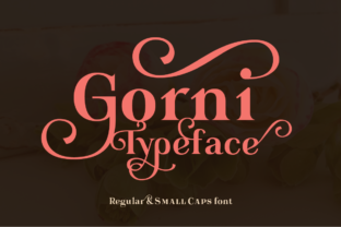 Elevate Your Brand with Gorni: A Romantic Display Typeface