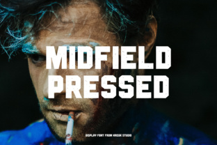 Elevate Your Brand with Midfield Pressed Display Fonts