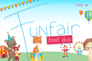 Funfair Typeface: Quirky Display Fonts for Small Business Branding