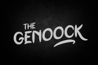 Genoock: A Bold Display Font for Retro Editorial Design