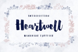 Heartwell: The Perfect Modern Calligraphy Font for Crafters