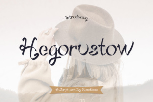 Hegorustow Font Review: A Luxurious Handwritten Typeface