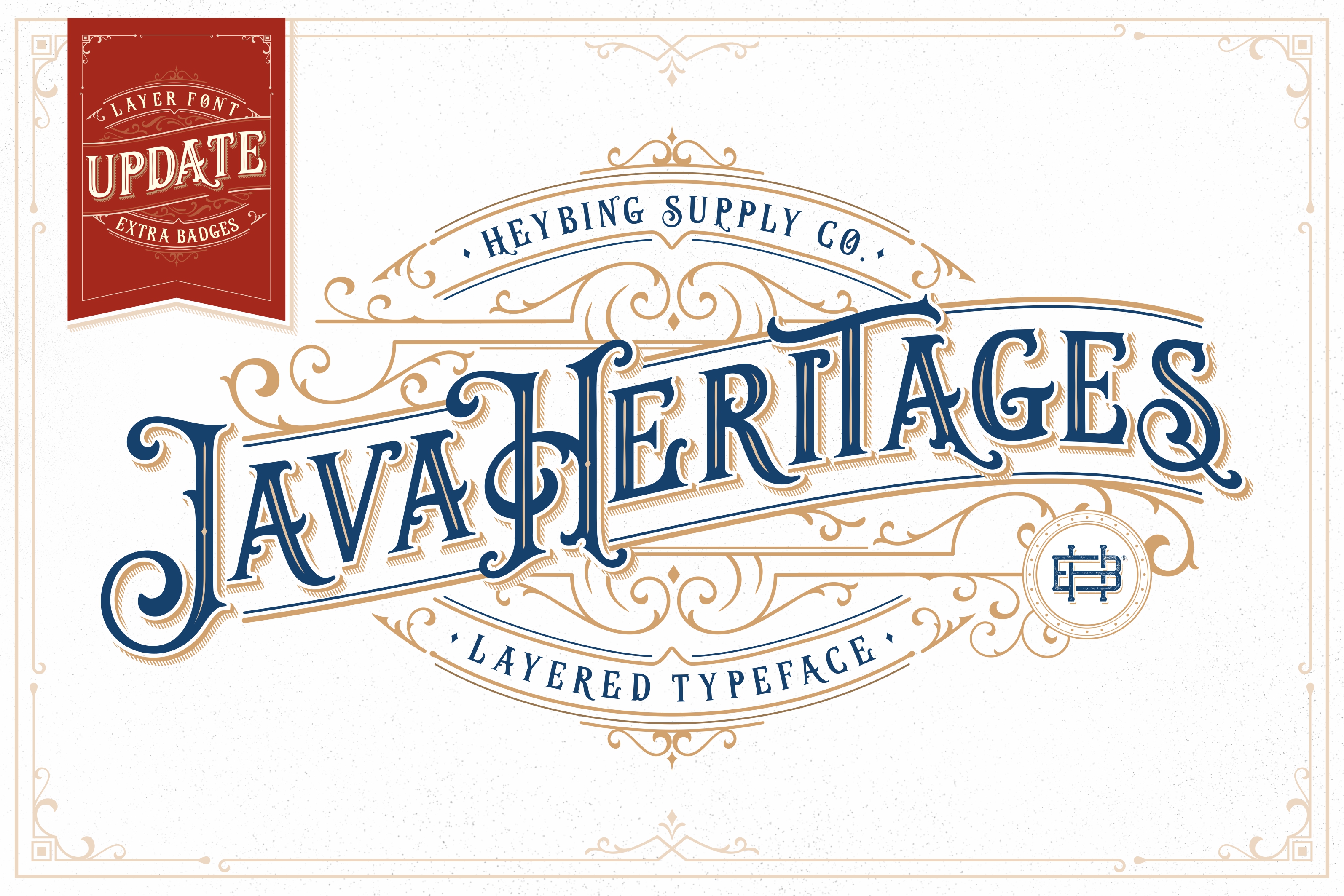Java Heritages: The Vintage Display Font for Bold Campaigns