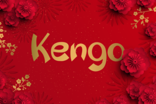 Kengo: A Bold Display Font for Digital Branding
