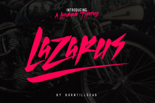 Lazarus: A Hand-Drawn Typeface for Makers