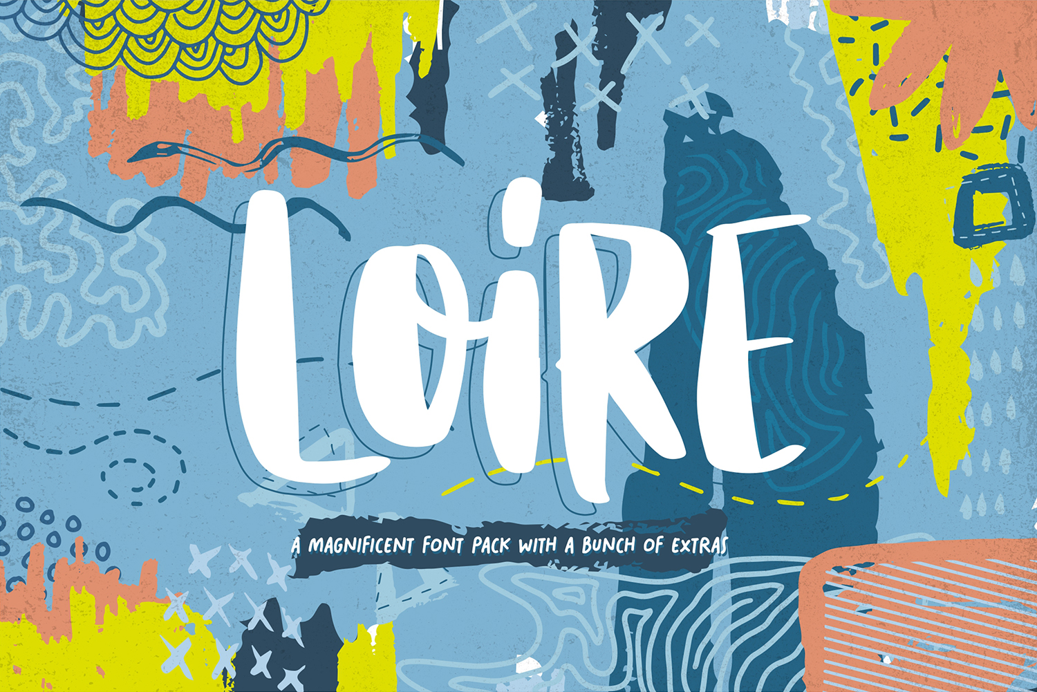 Loire: A Bold Hand-Drawn Typeface for Modern Branding