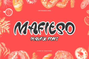 Mafieso: A Playful Display Font for Memorable Branding