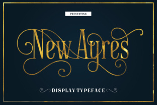 New Ayres: A Timeless Display Font for Makers