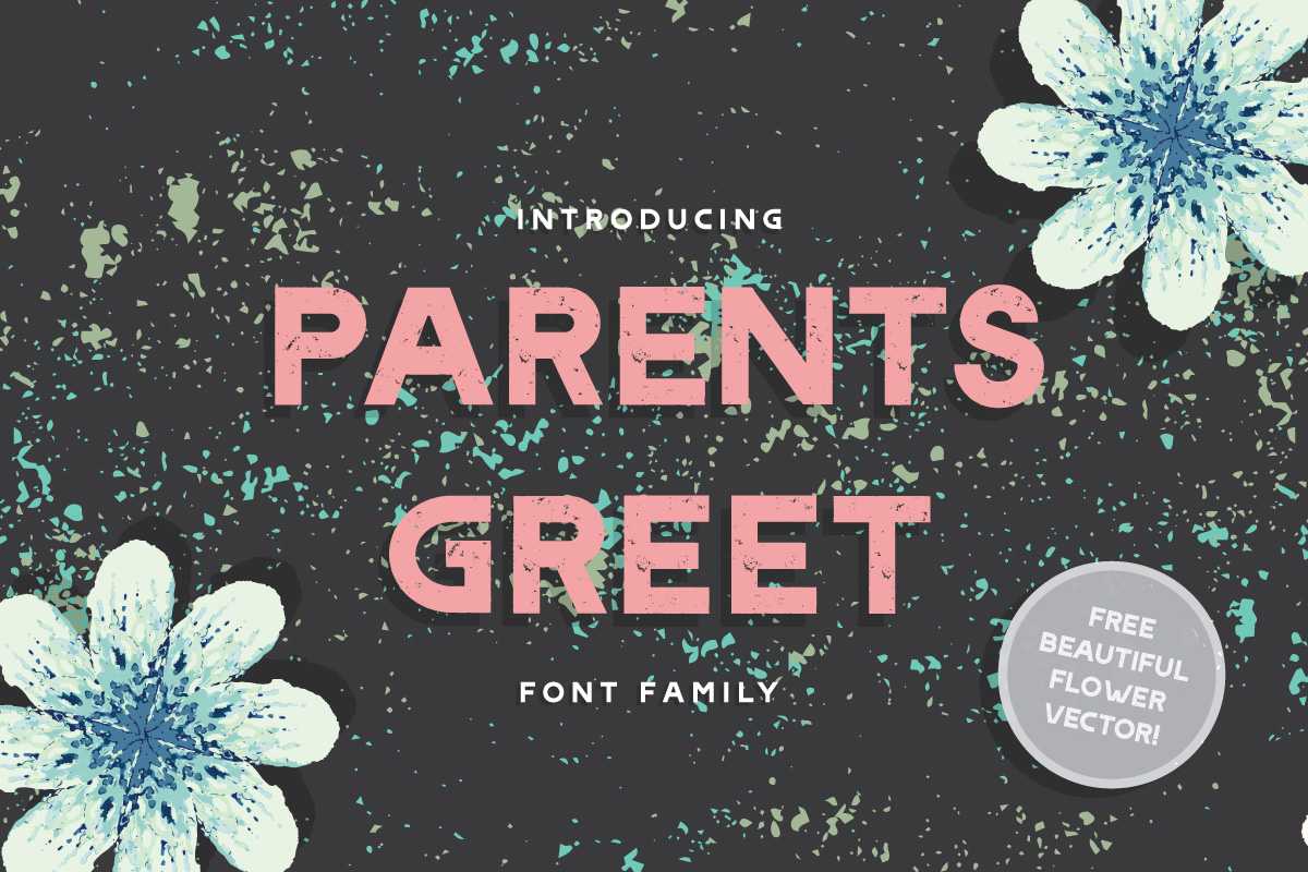 Parents Greet: The Perfect Display Font for Handmade Brands