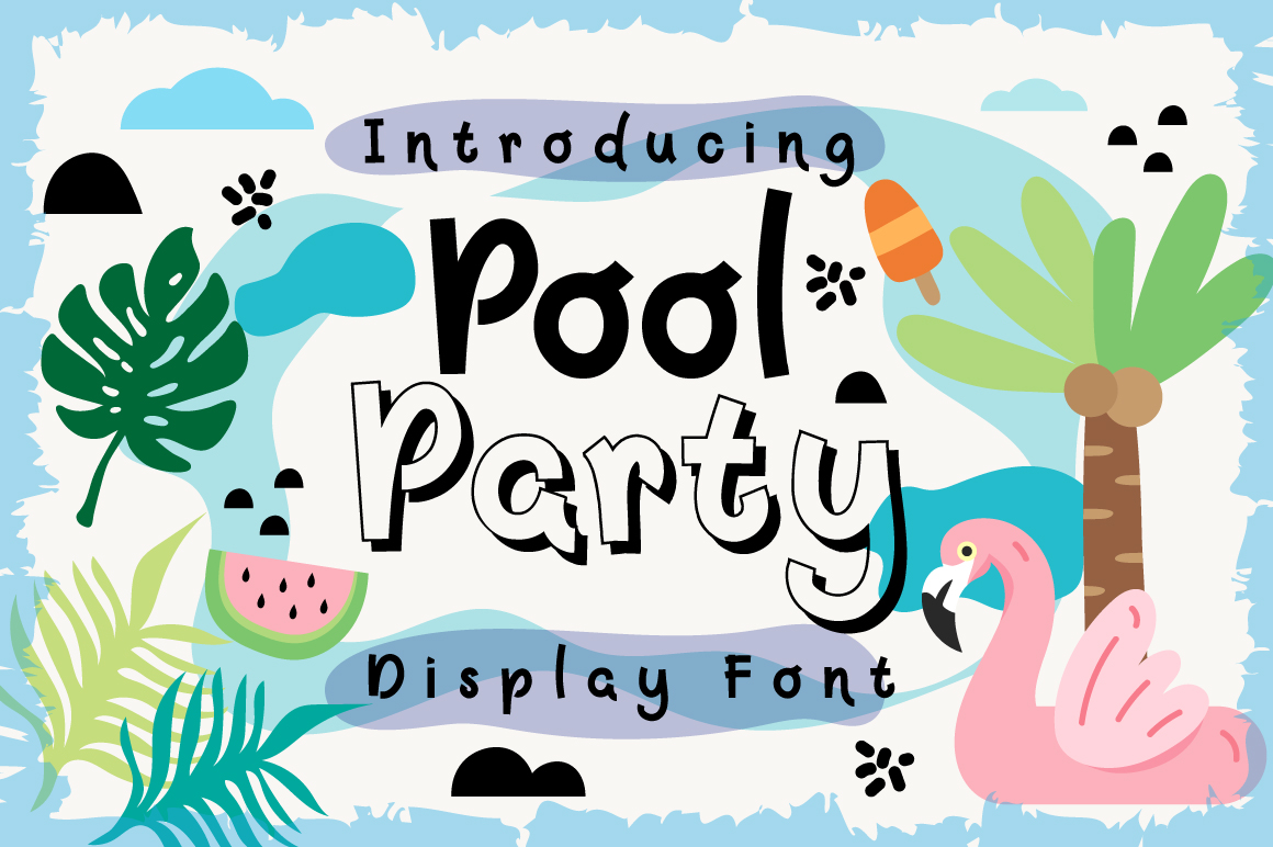 Pool Party: The Handwritten Font for Memorable Branding