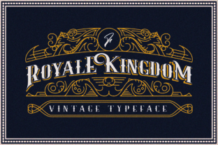 Royale Kingdom: A Premium Display Font for Vintage Branding