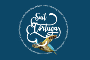 Sail Tortuga: A Handwritten Display Font for Web Design