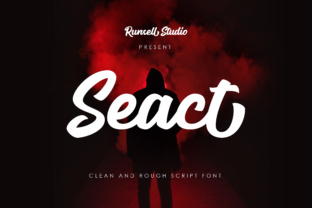 Seact: A Sweet and Bold Display Font for Handmade Brands