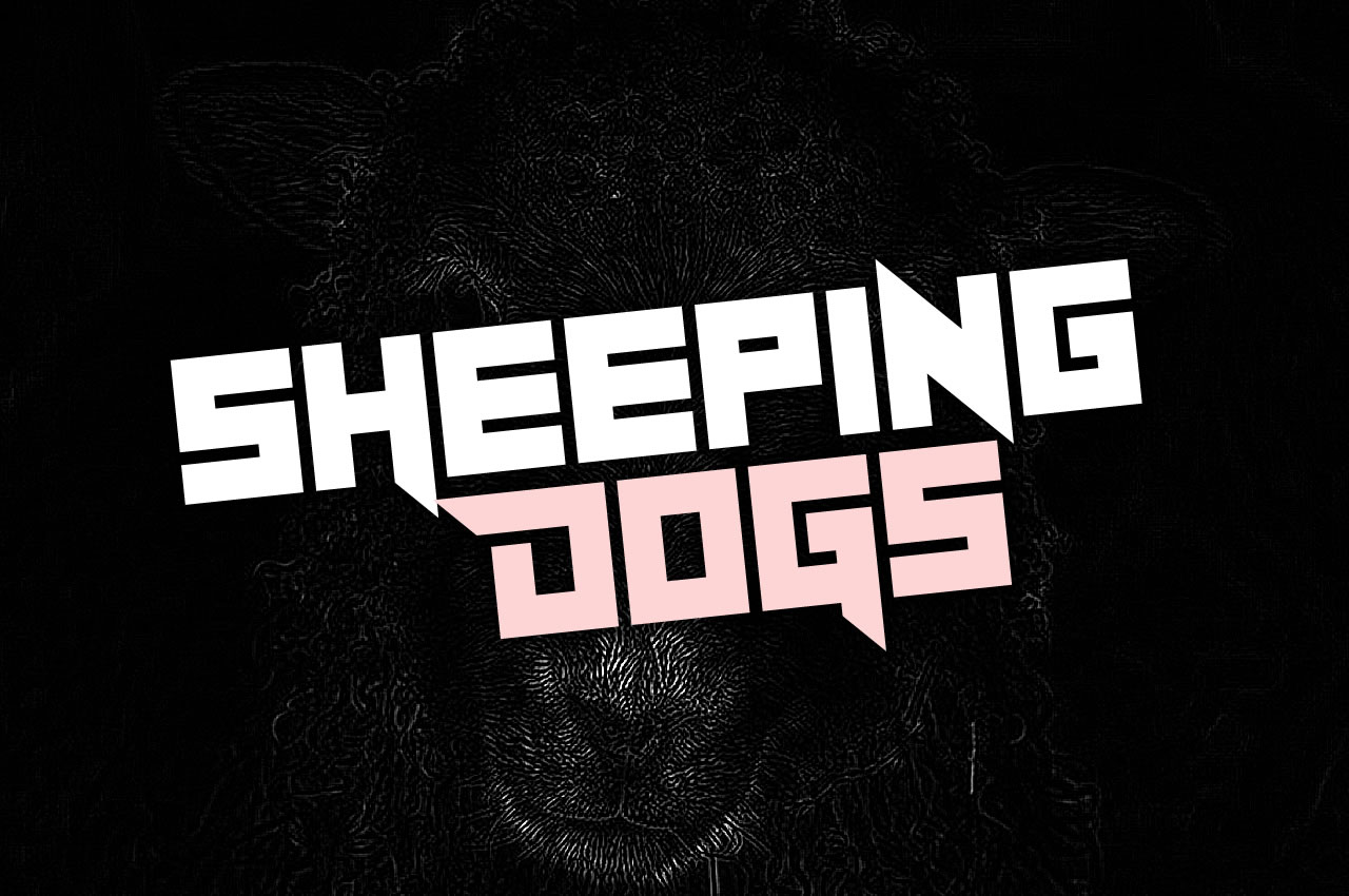 Sheeping Dogs: A Sharp Techno Typeface for Bold Branding