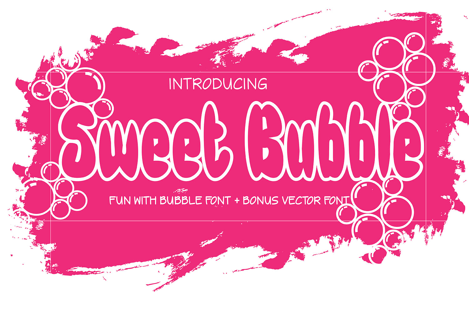 Sweet Bubble: The Playful Display Font for Crafters