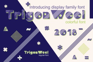 TrigonWeel: A Modern Typeface for Bold Branding