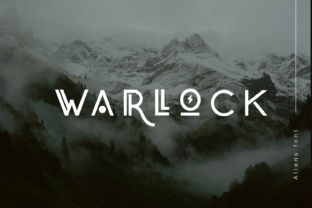 Warllock Typeface for Futuristic Web Design
