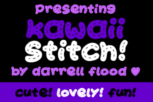 Why Kawaii Stitch is the Perfect Display Font for Handmade Brands