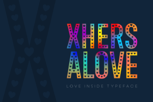 Xhers Alove Font Review for Handmade Love Designs